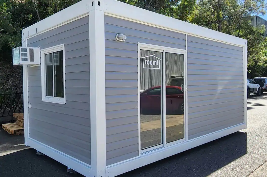 Exterior of The Pearl relocatable building